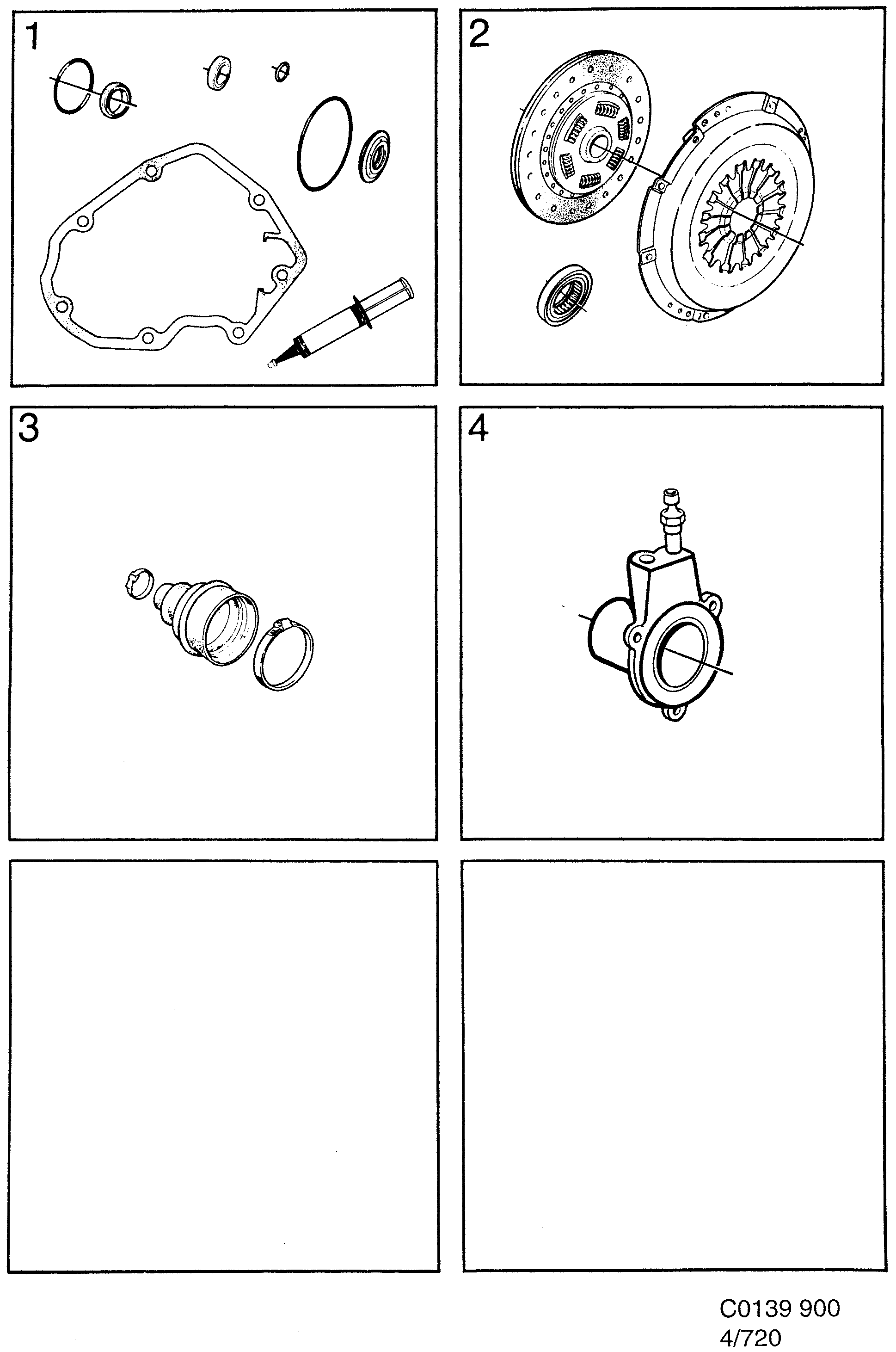 Saab 900 Transmission diagram