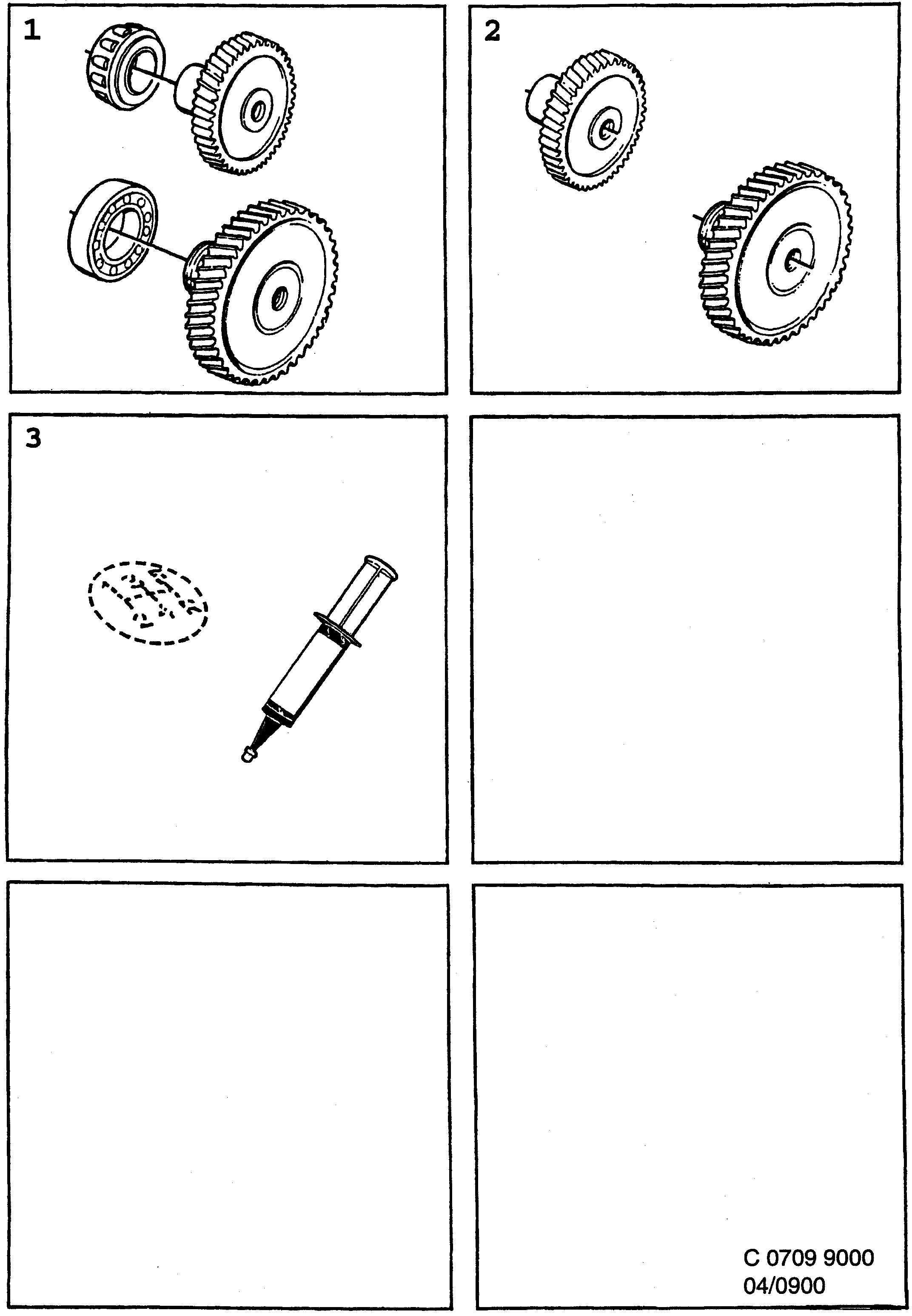 Saab 9000 Transmission diagram