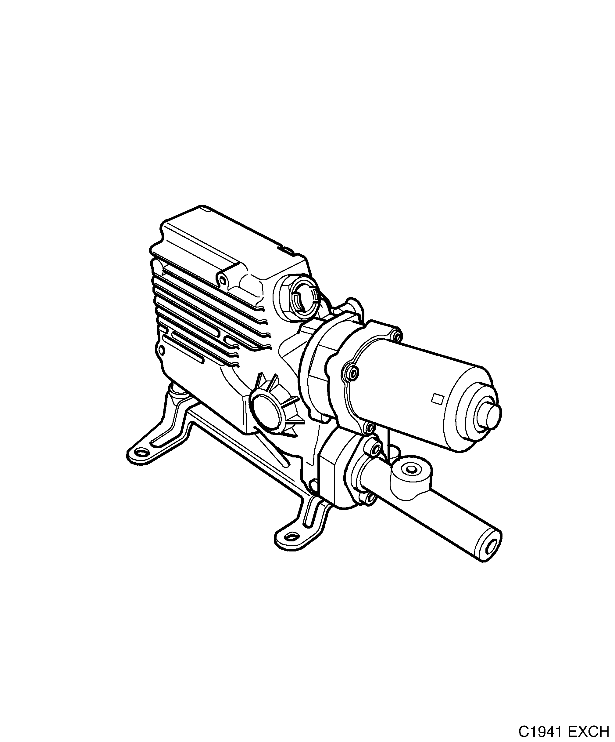 Saab EXCH. Sensonic ACS diagram