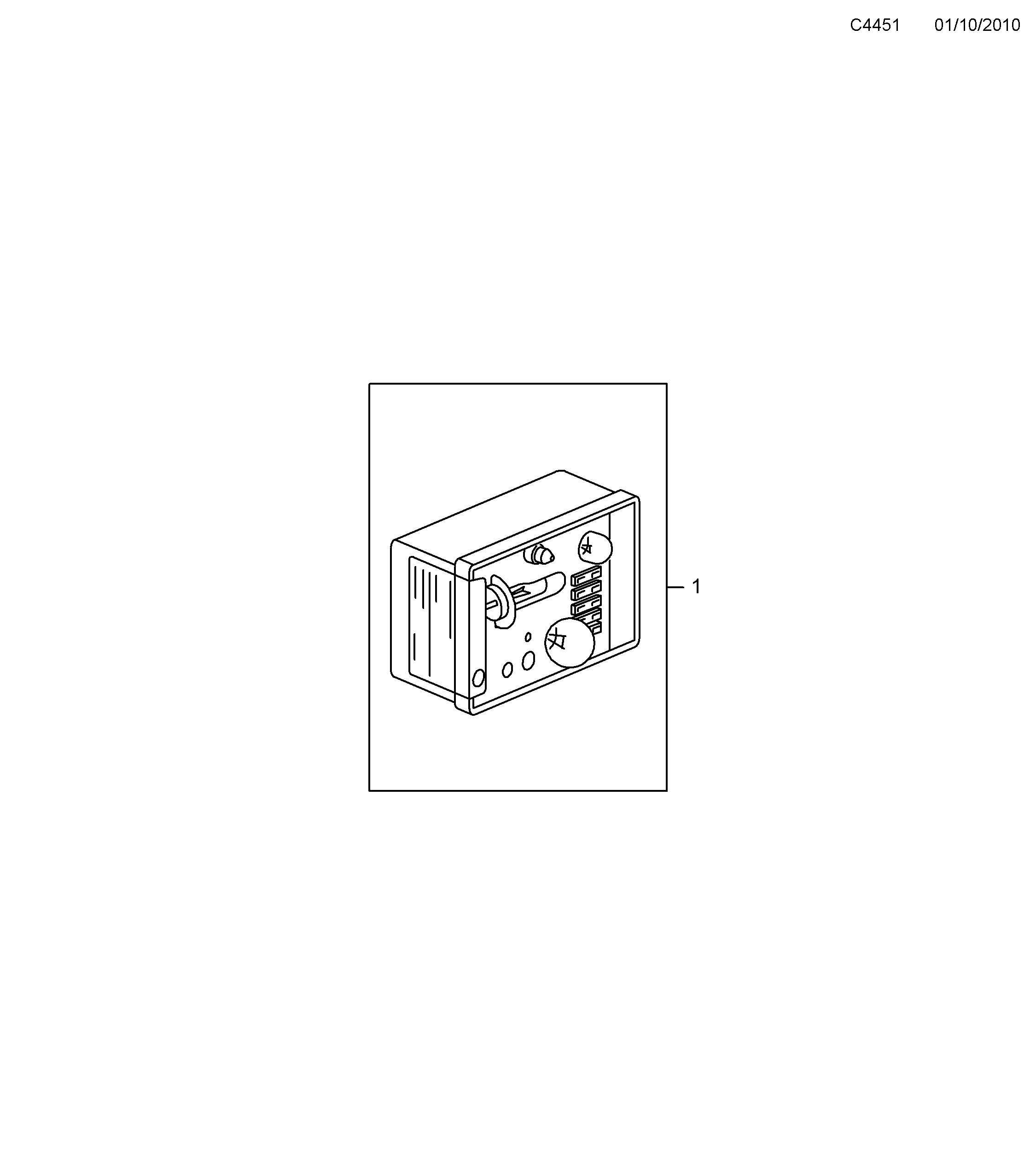 Saab 9-5 (650) Bulb kit diagram