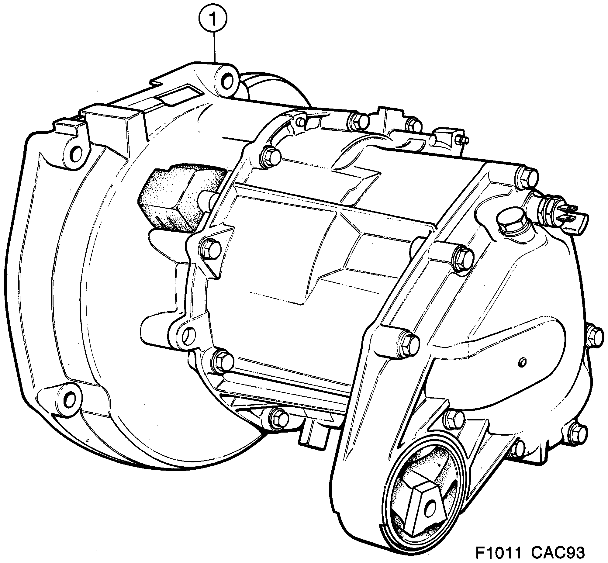 Saab 9000 Manual diagram