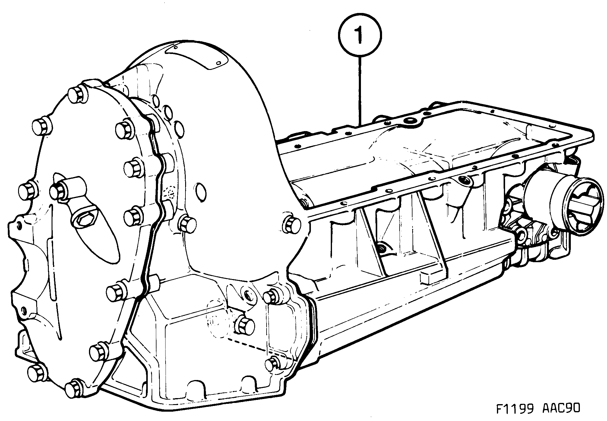Saab 900 Automatic diagram