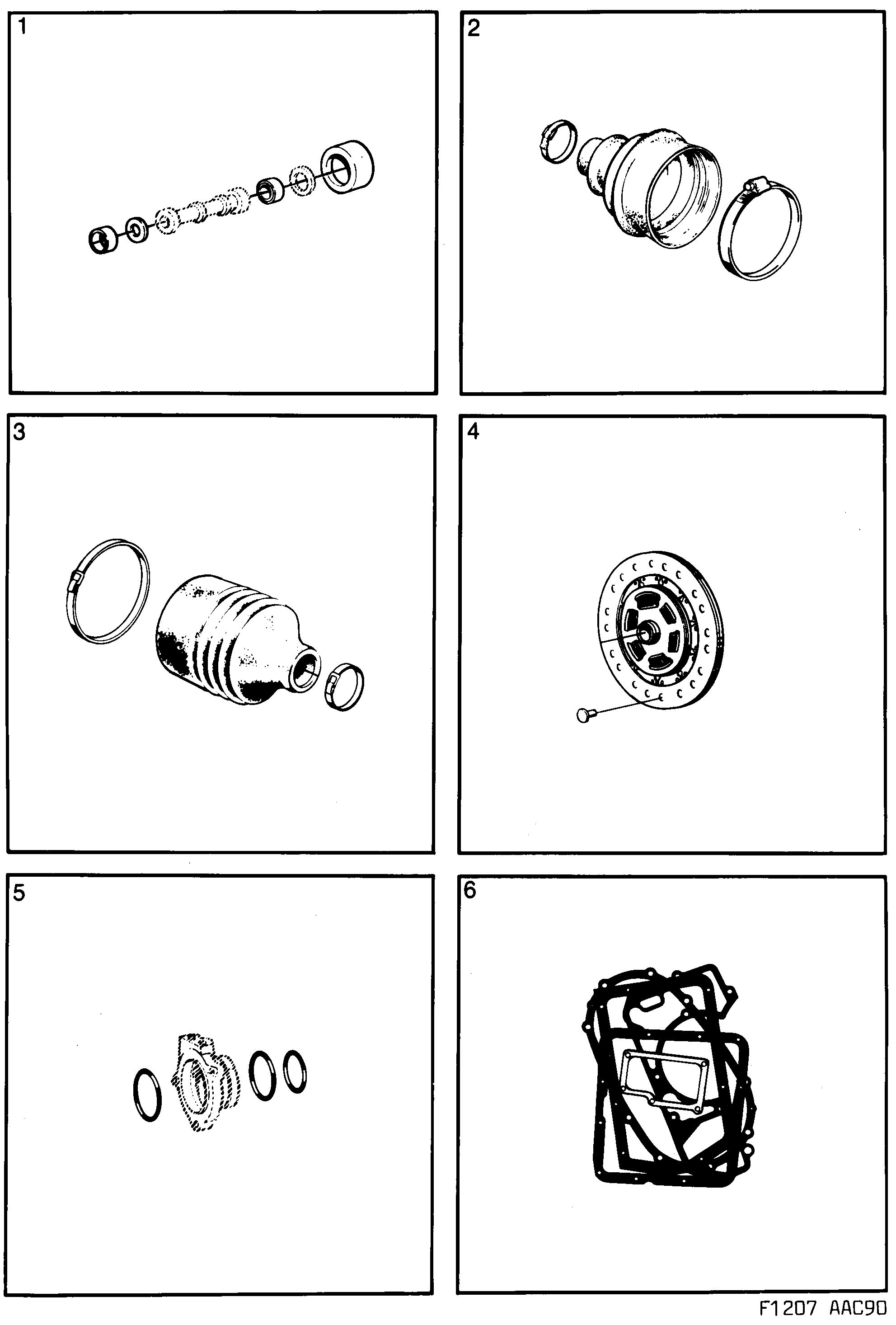Saab 900 Transmission diagram