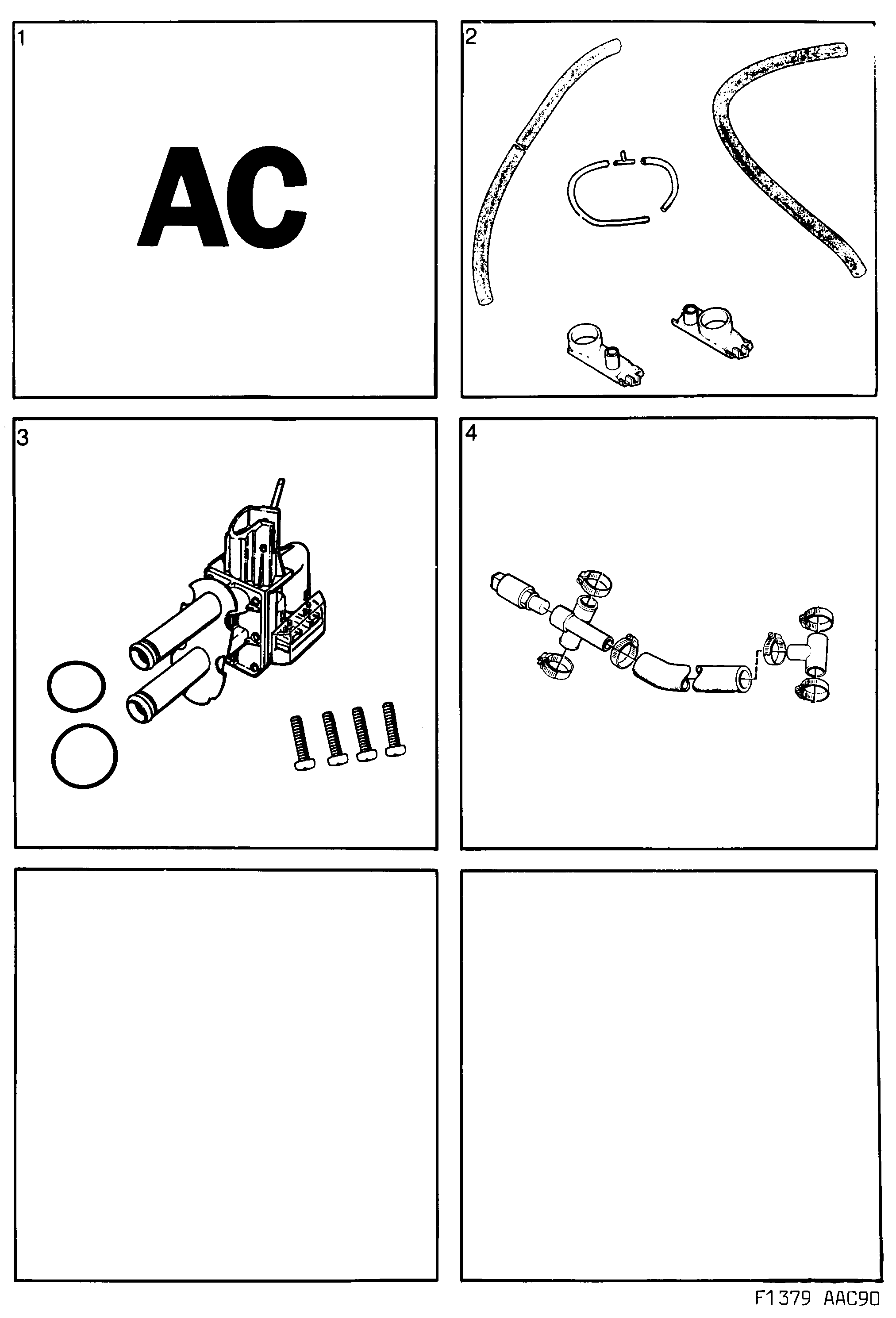 Saab 900 Body Heating and ventilation diagram