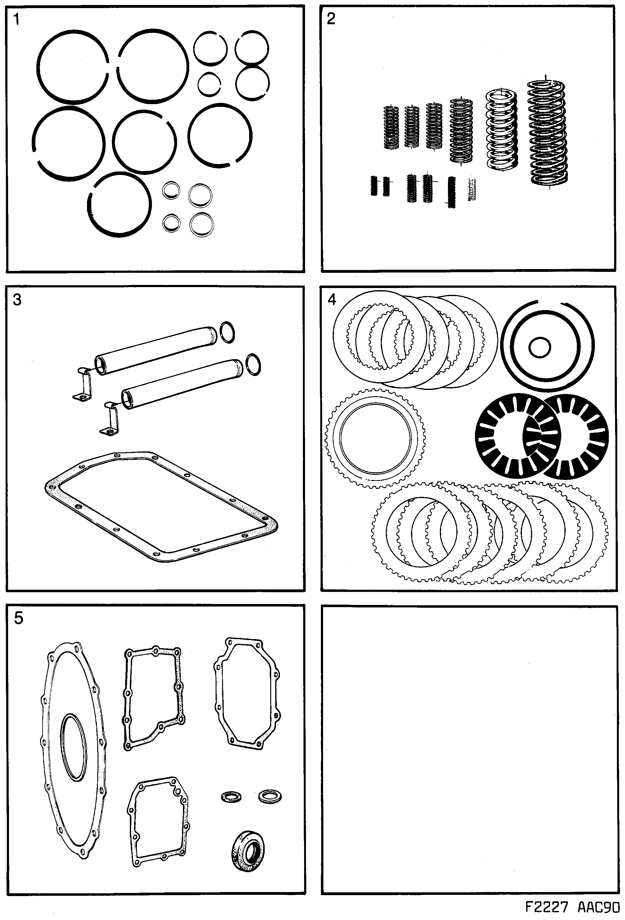 Saab 900 Transmission diagram
