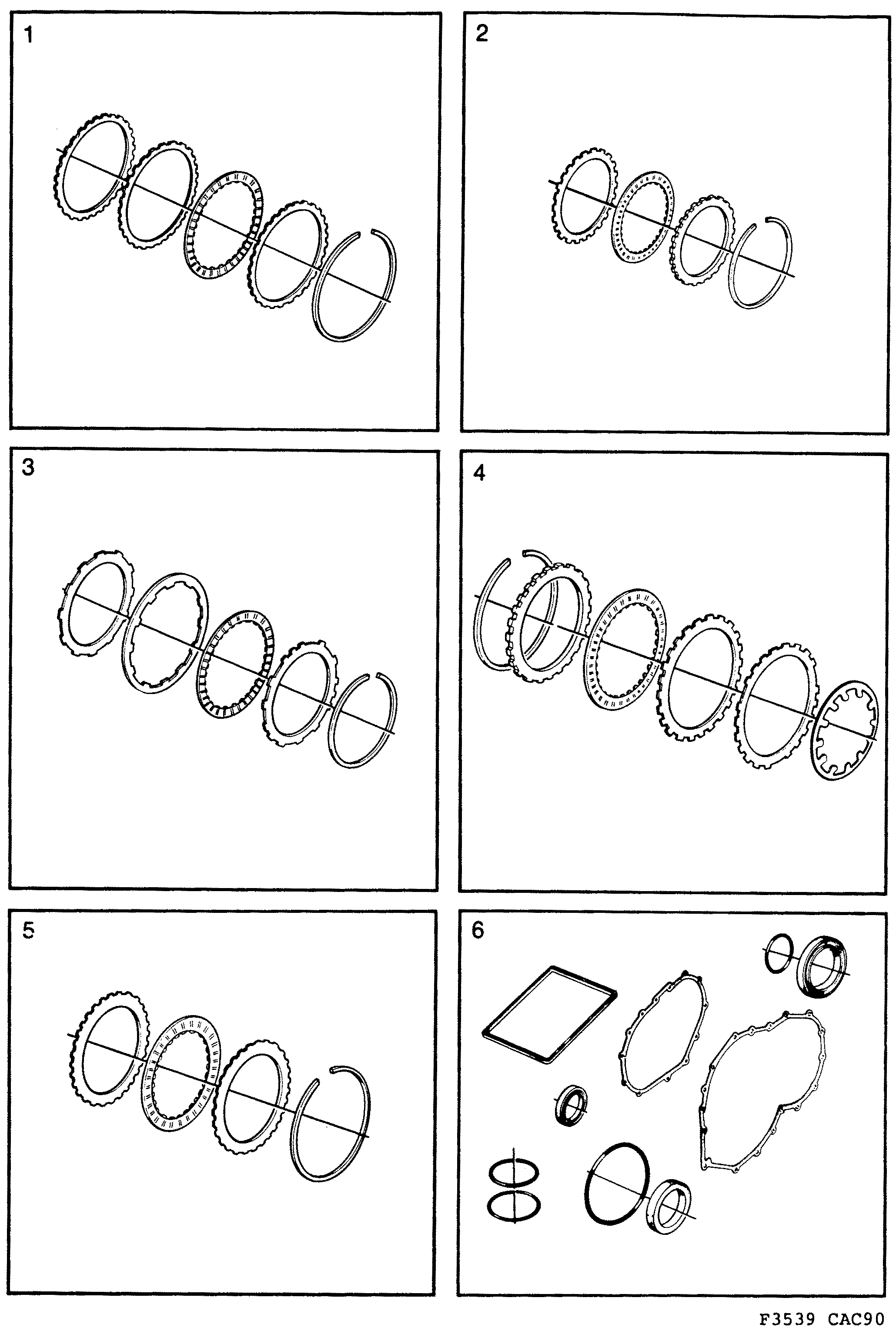 Saab 9000 Transmission diagram