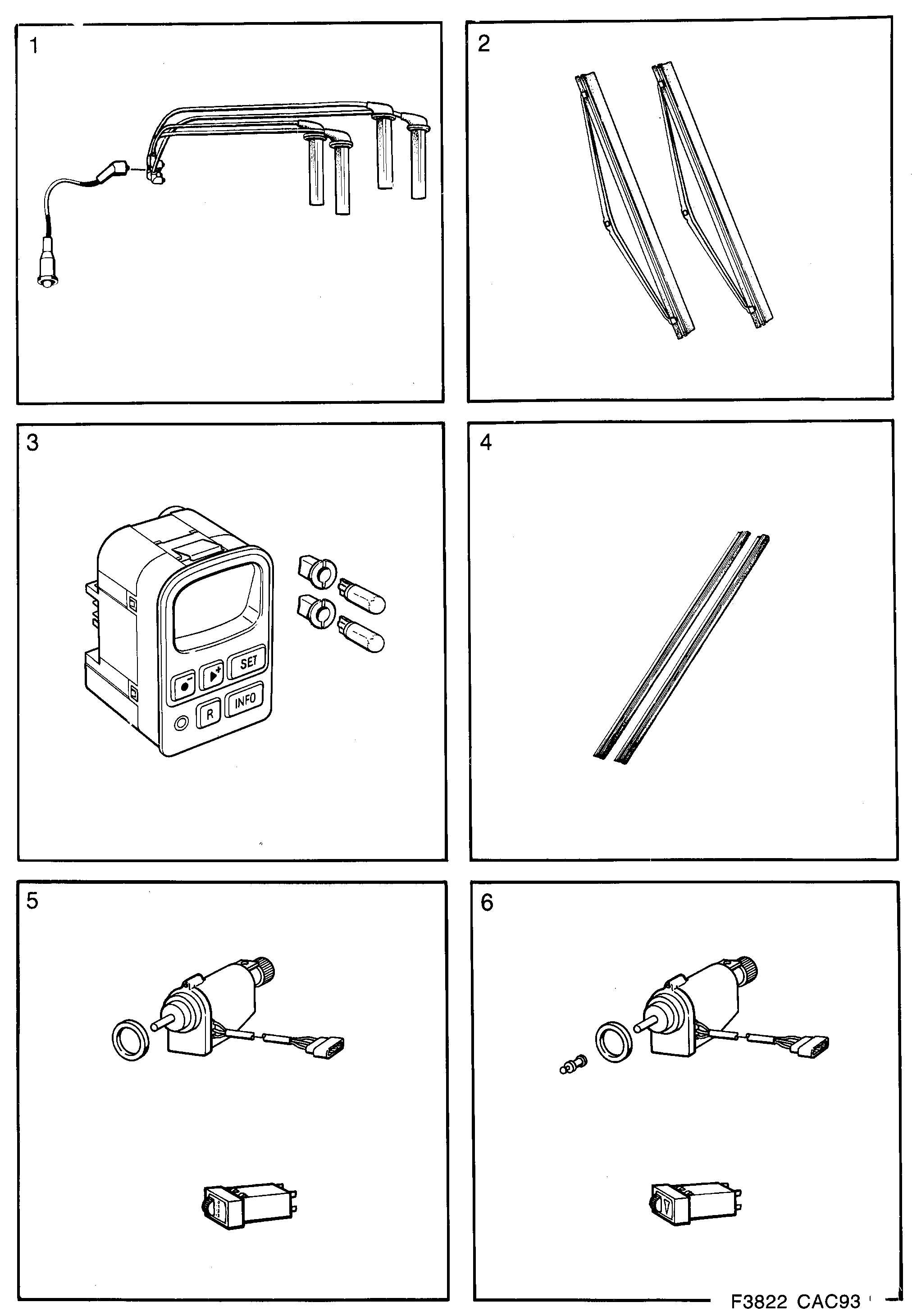 Saab 9000 Electrical system diagram