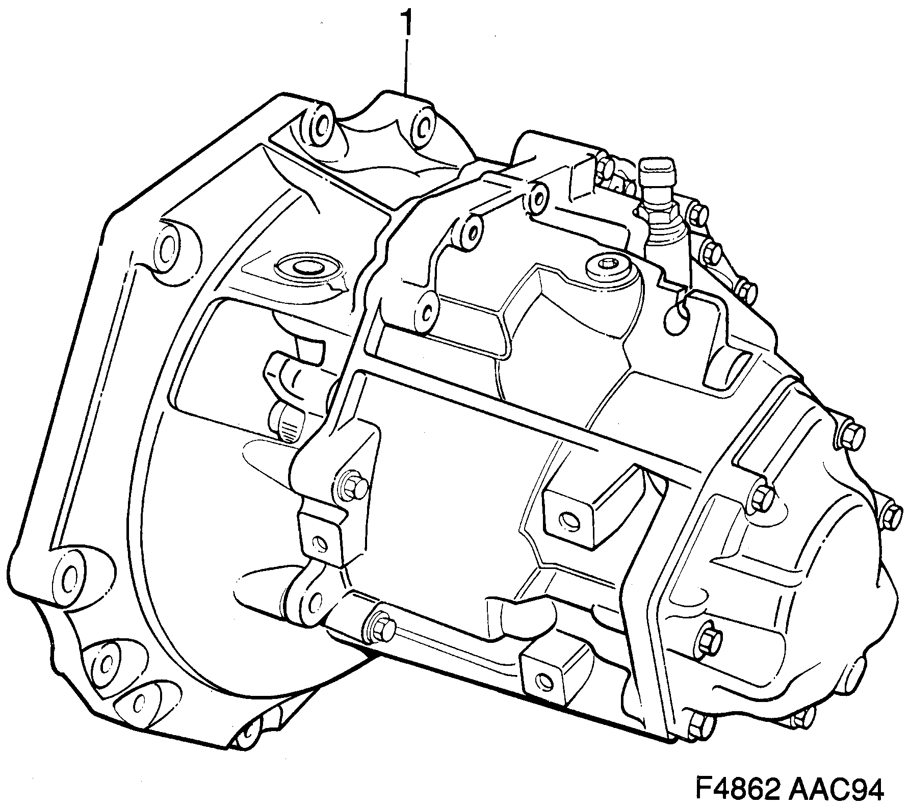 Saab 900 Manual diagram