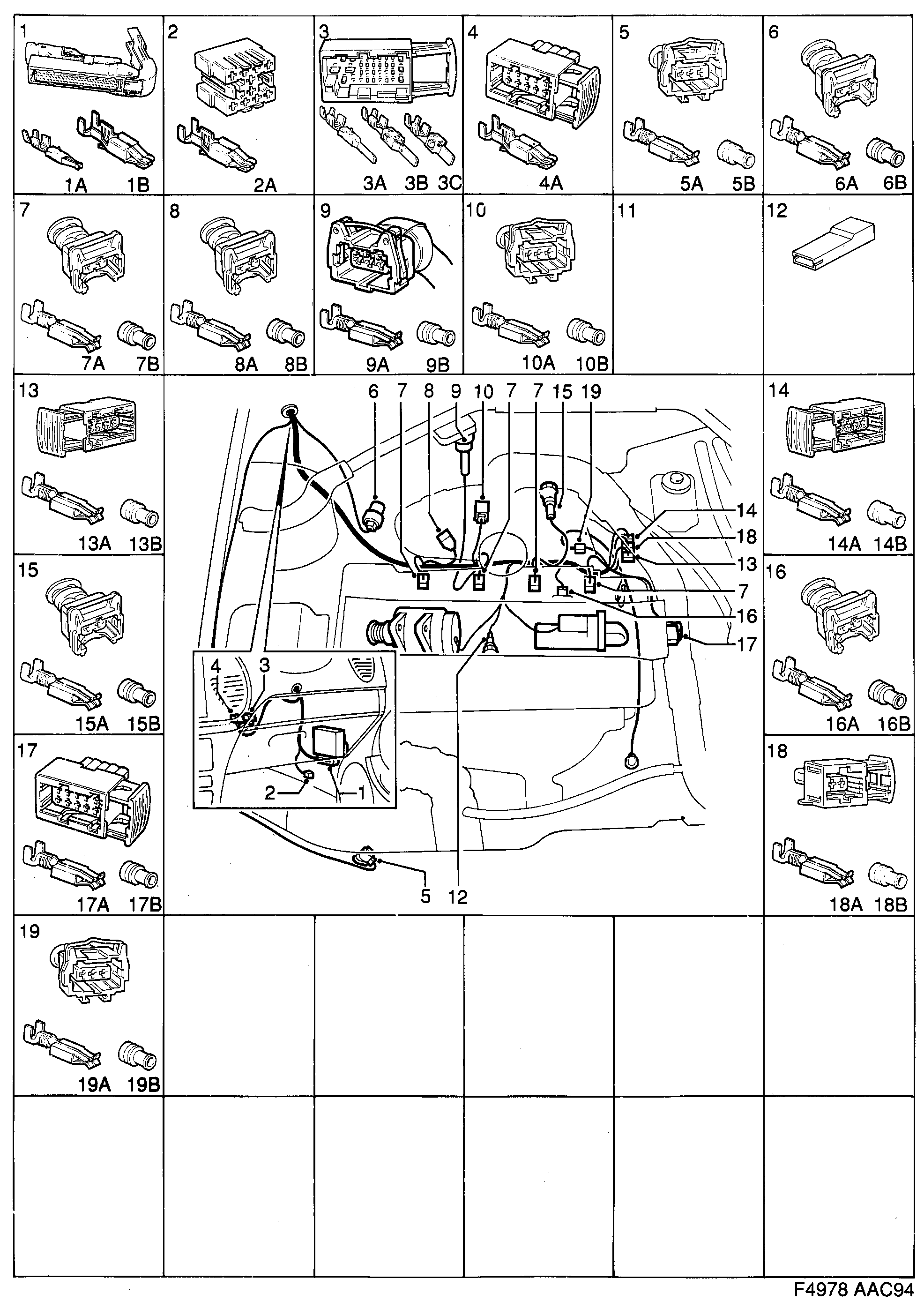 Saab 900 Engine diagram