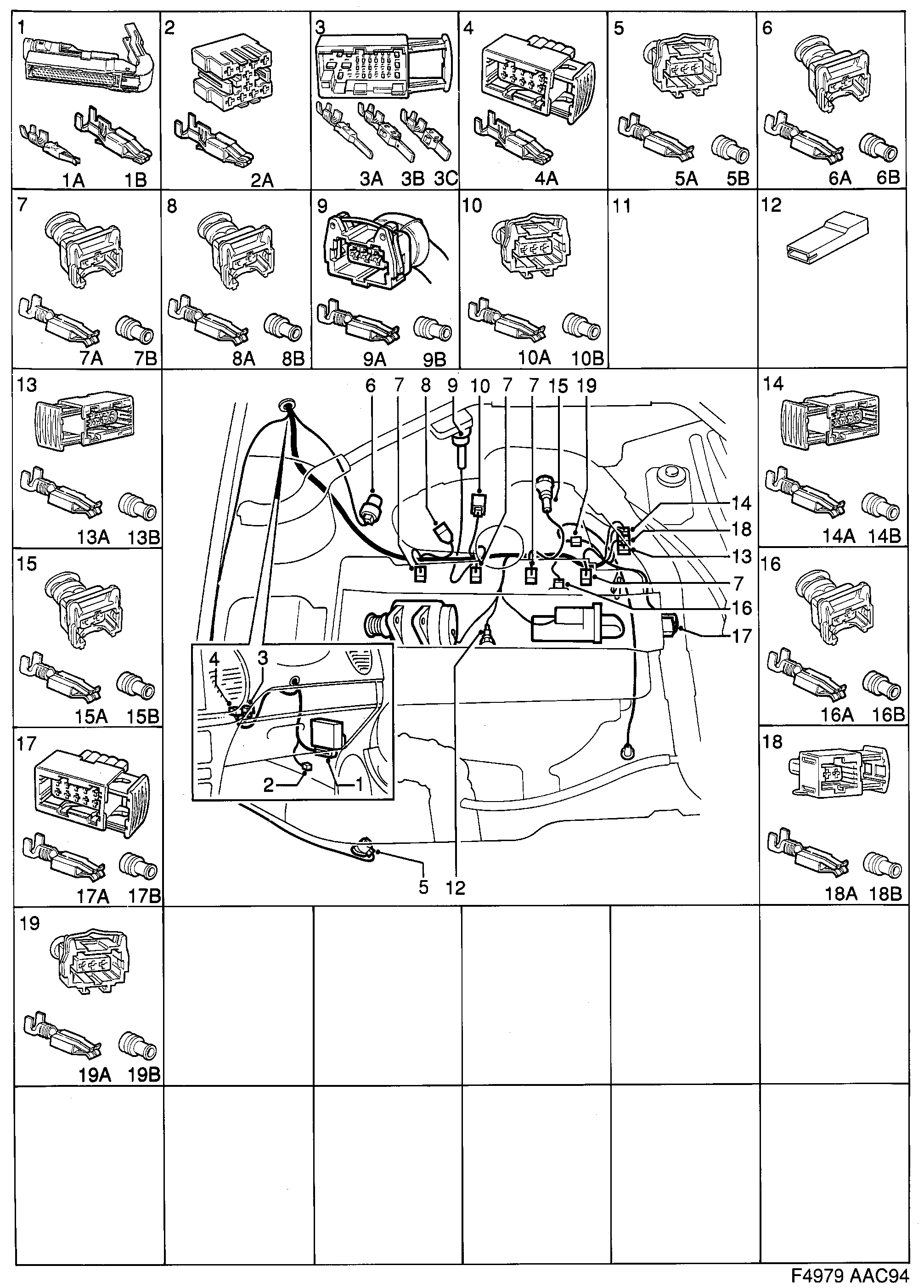 Saab 900 Engine diagram