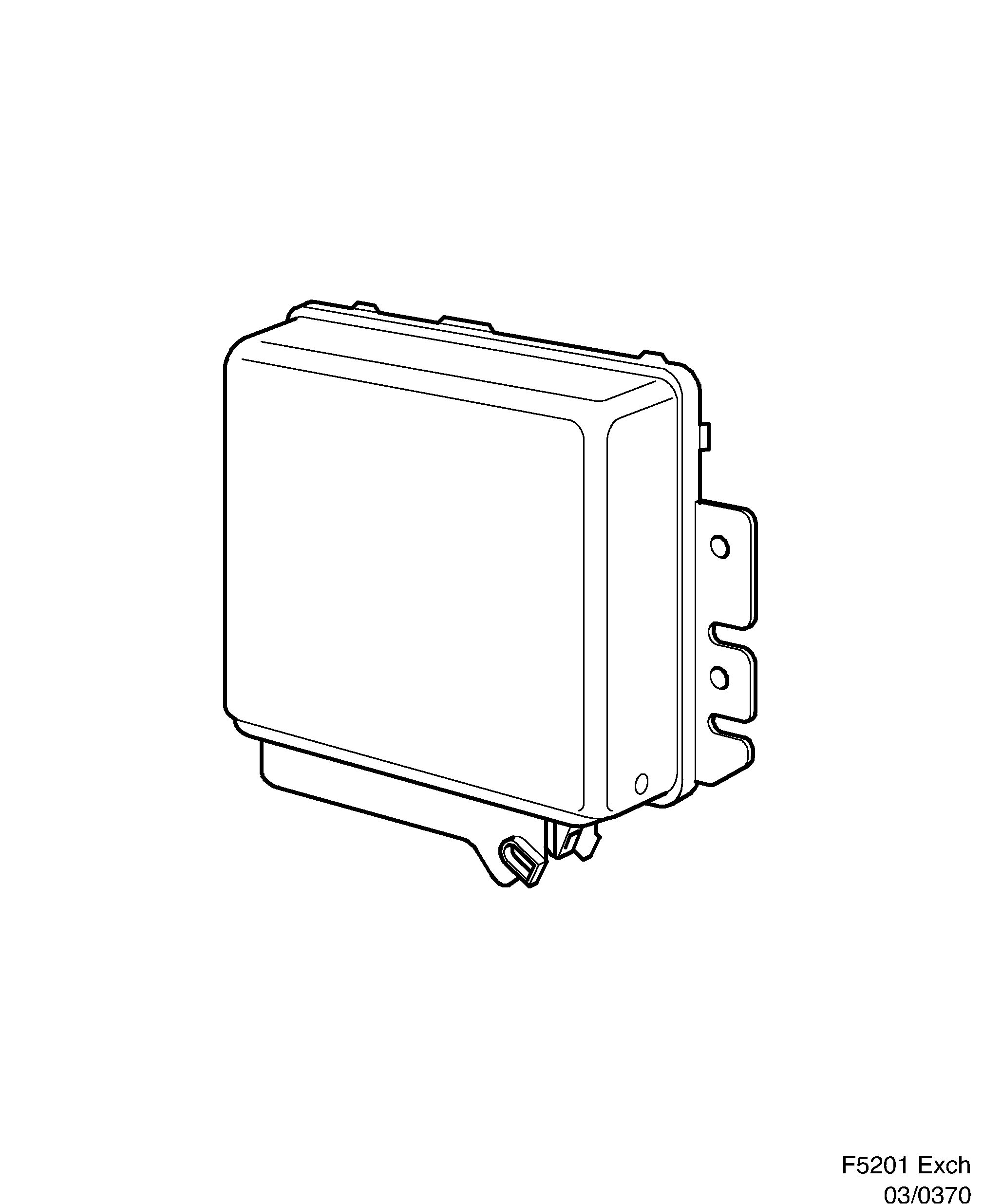 Saab EXCH. MOTRONIC diagram