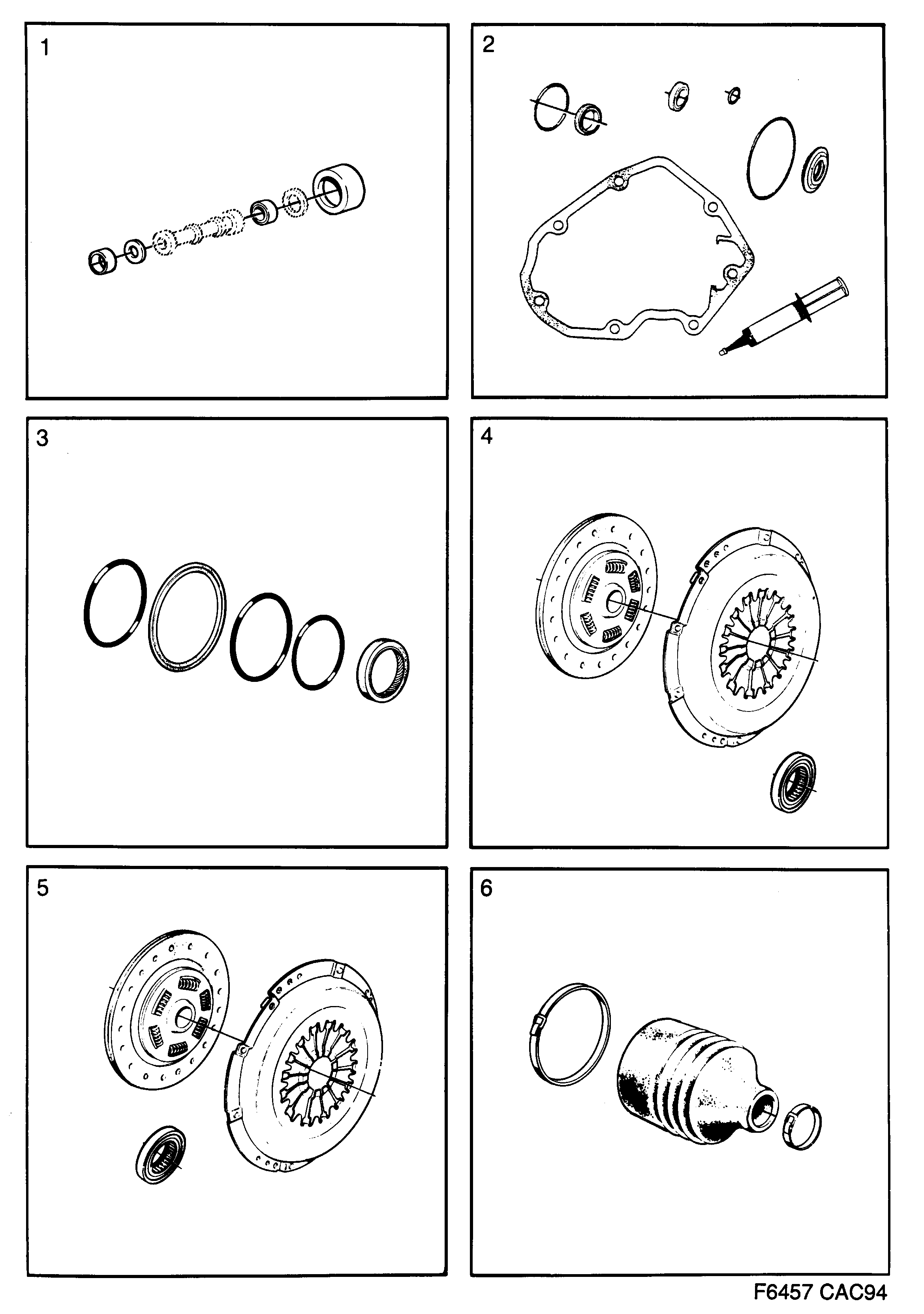 Saab 9000 Transmission diagram