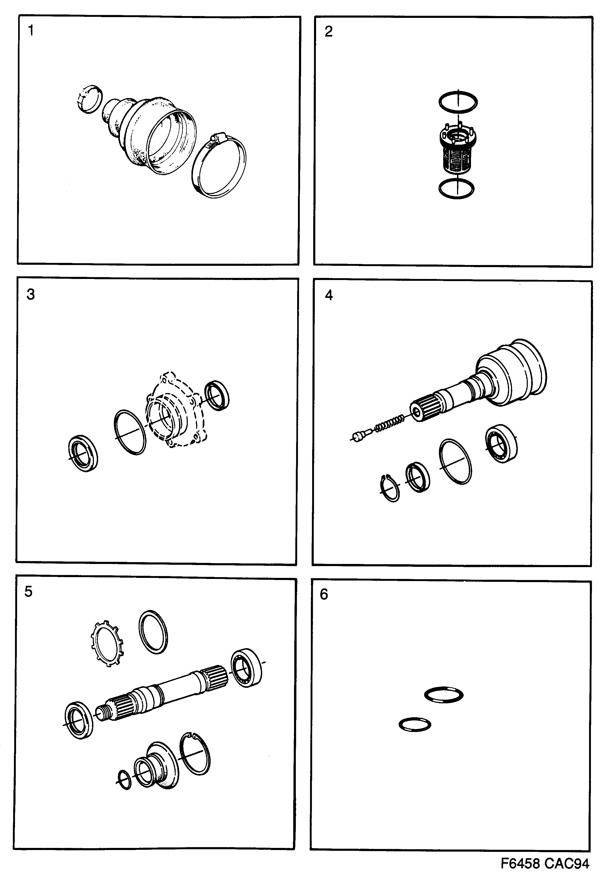 Saab 9000 Transmission diagram