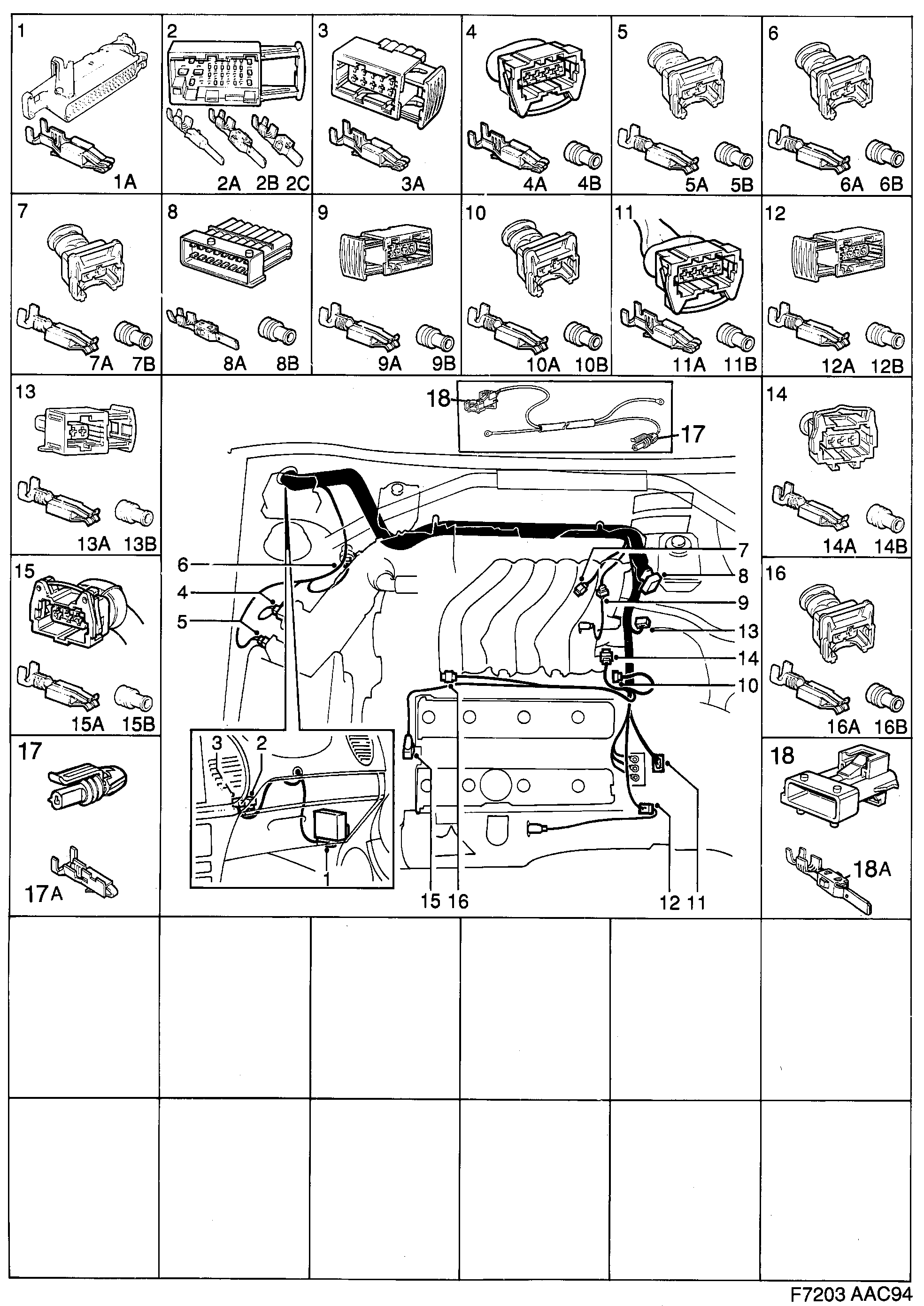 Saab 900 Engine diagram