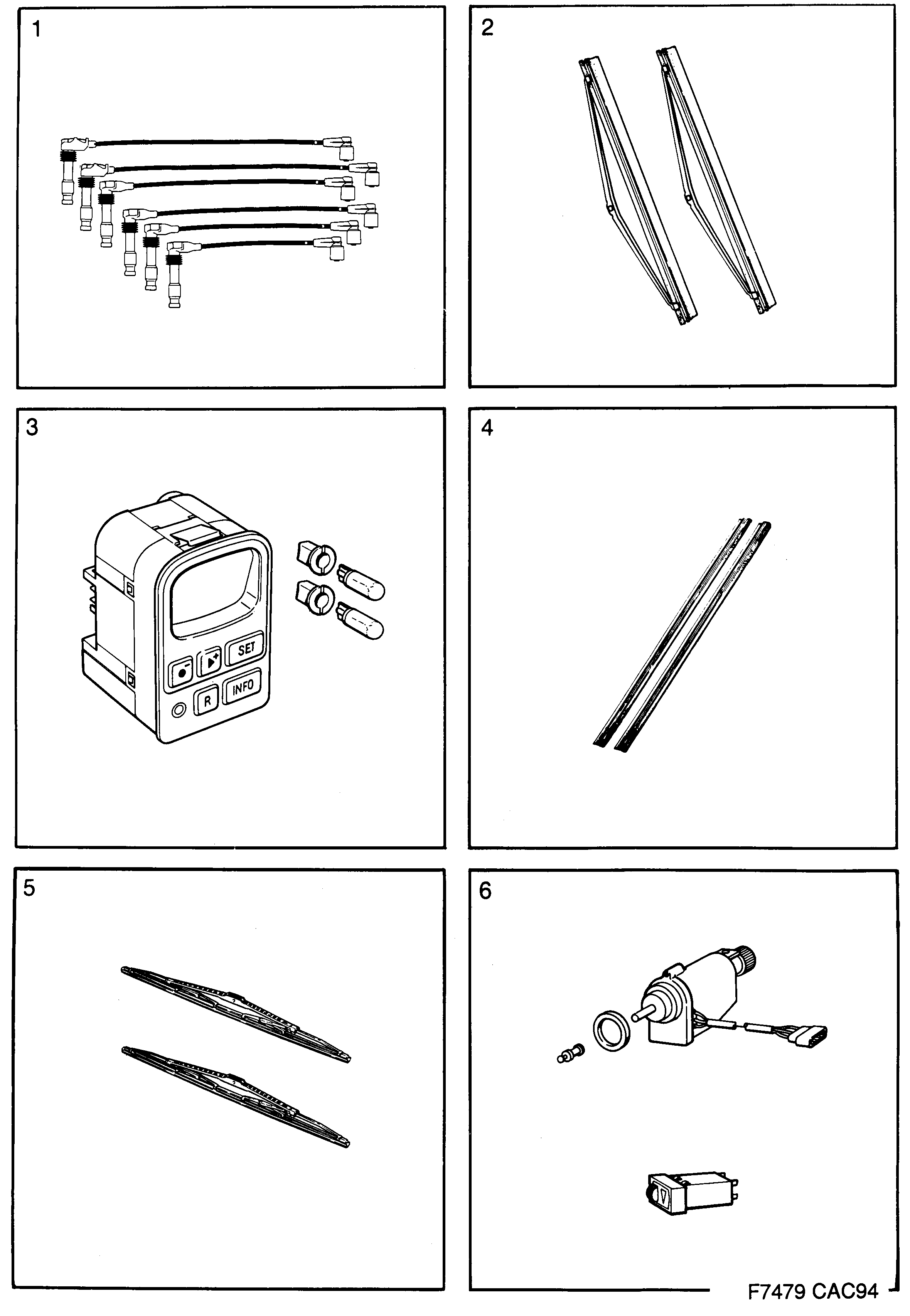 Saab 9000 Electrical system diagram