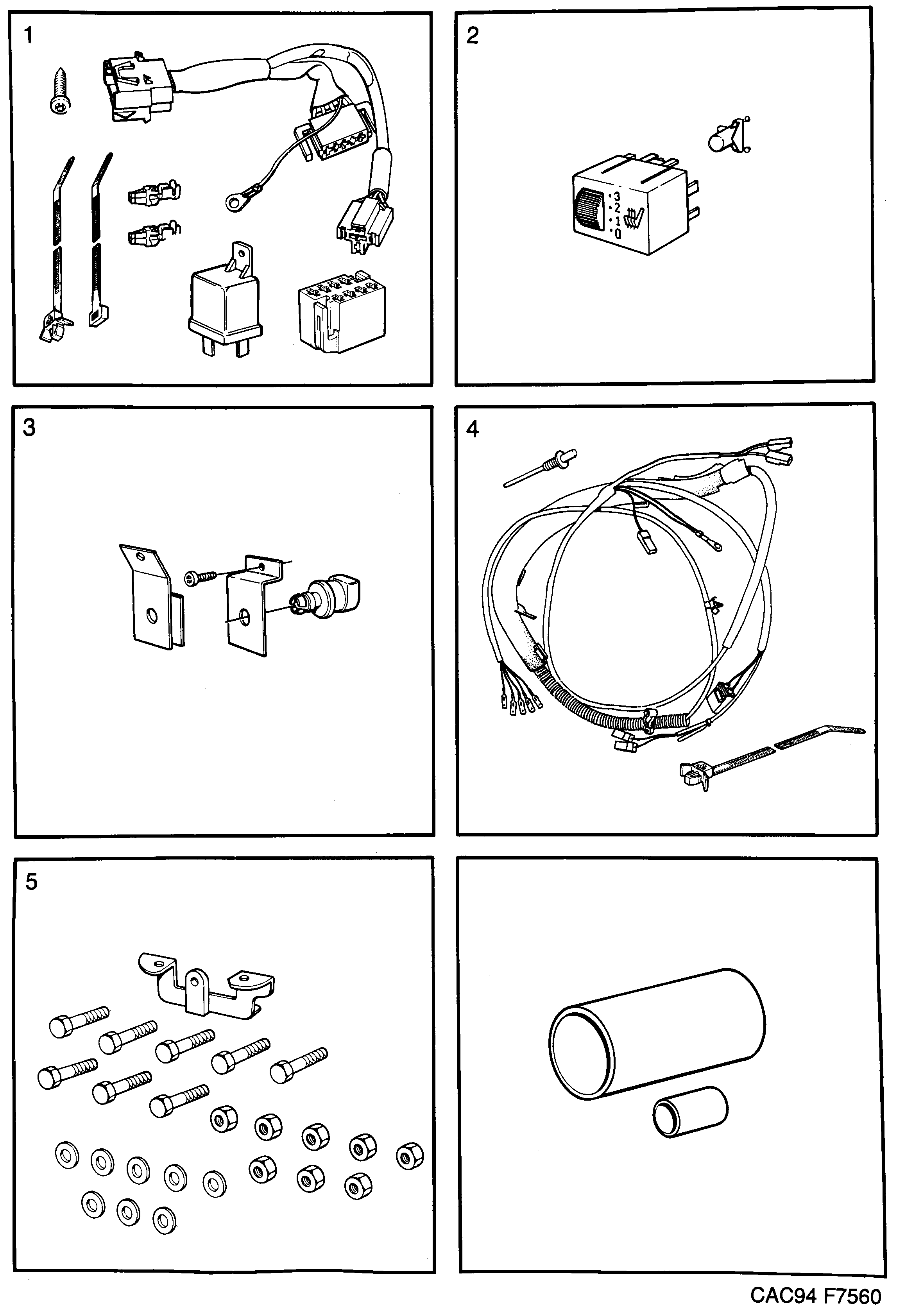 Saab 9000 Electrical system diagram