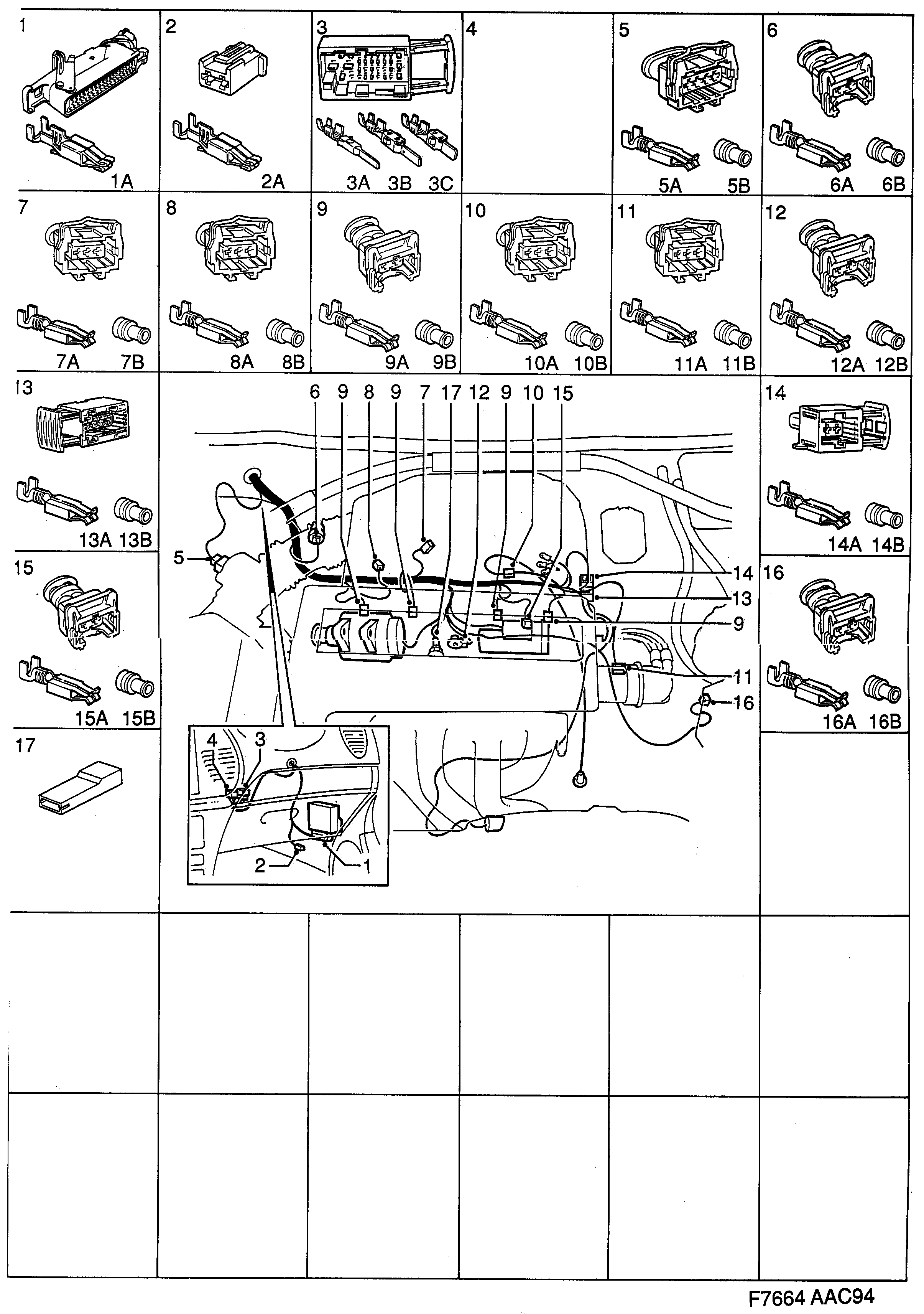 Saab 900 Engine diagram