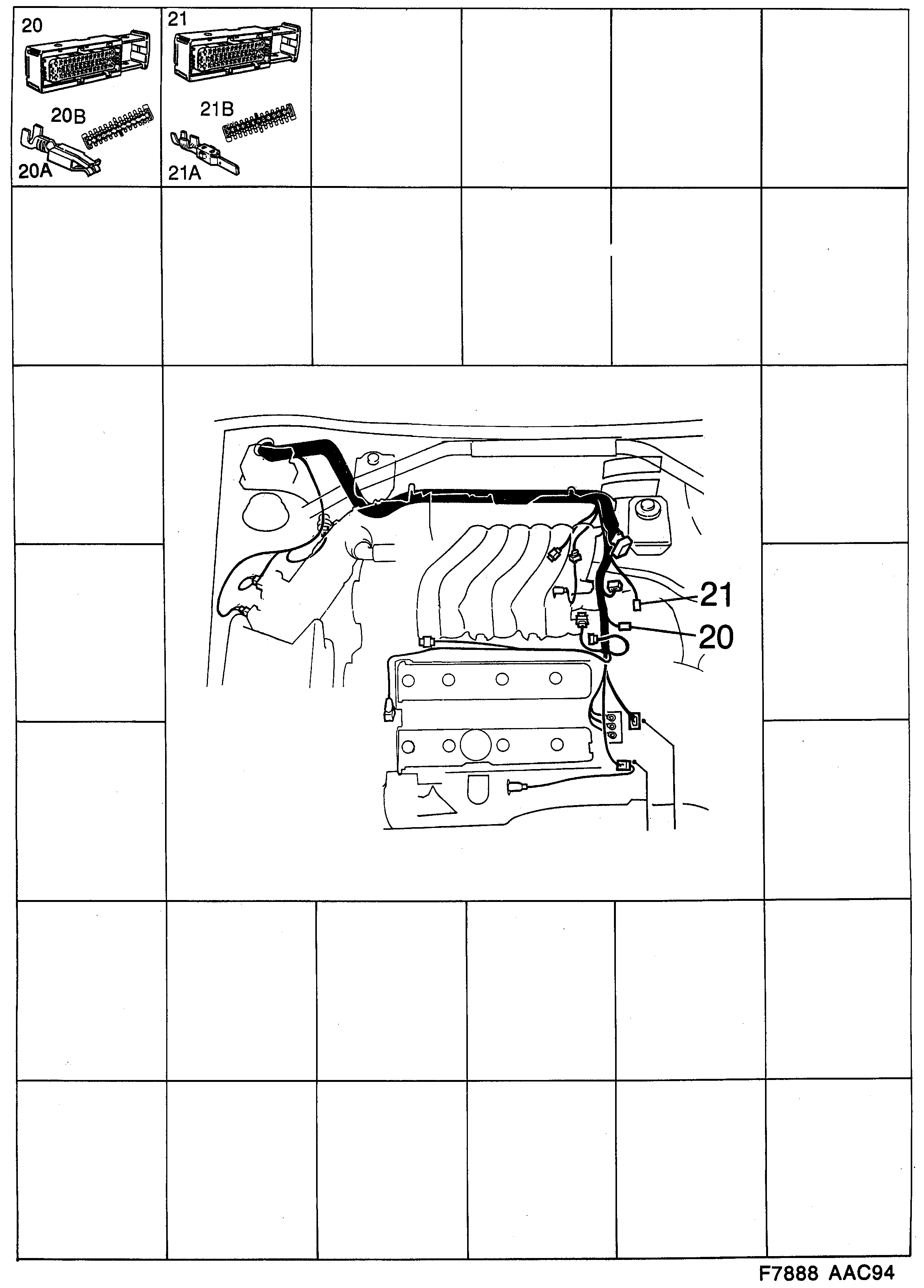 Saab 900 Engine diagram