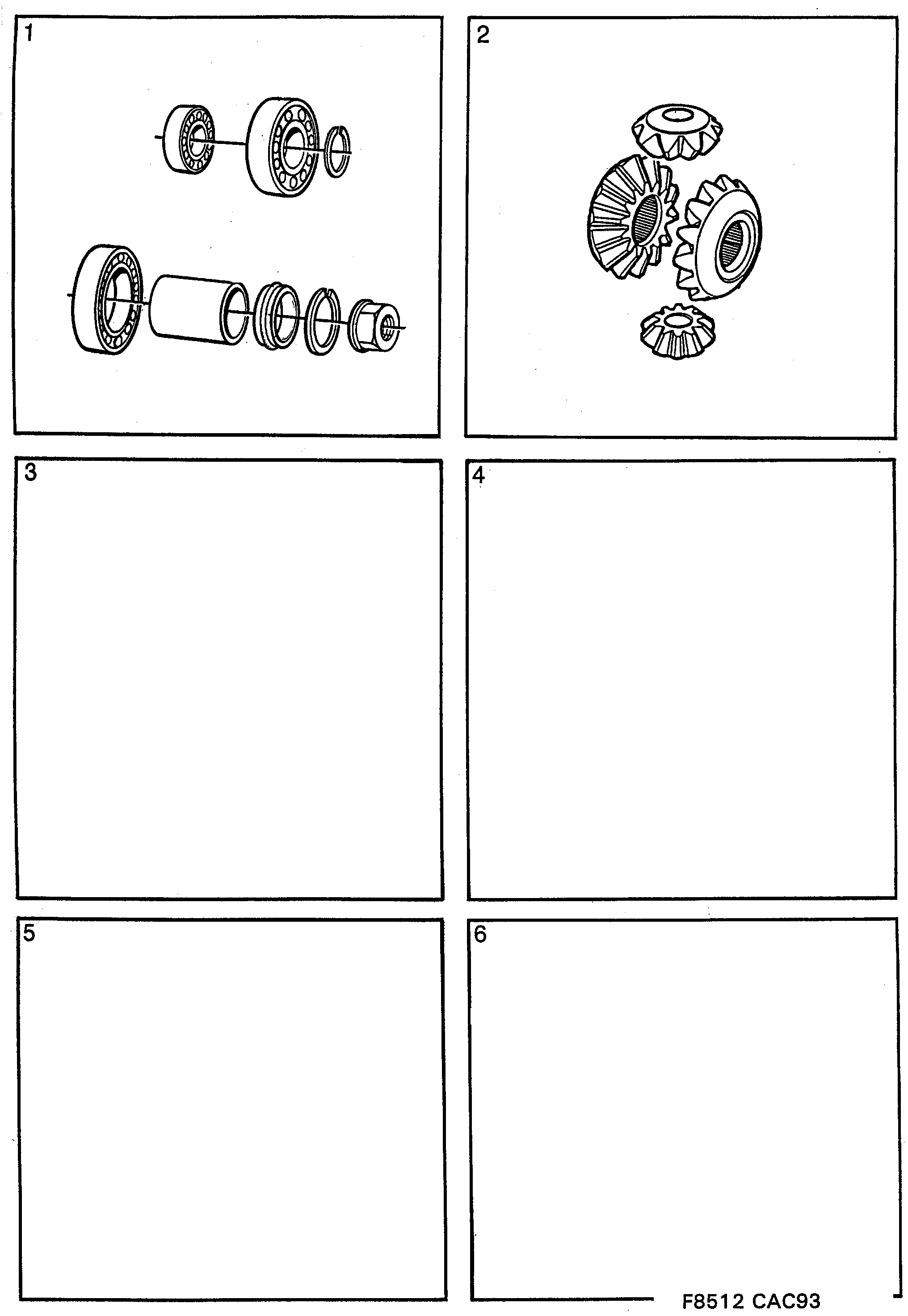 Saab 9000 Transmission diagram