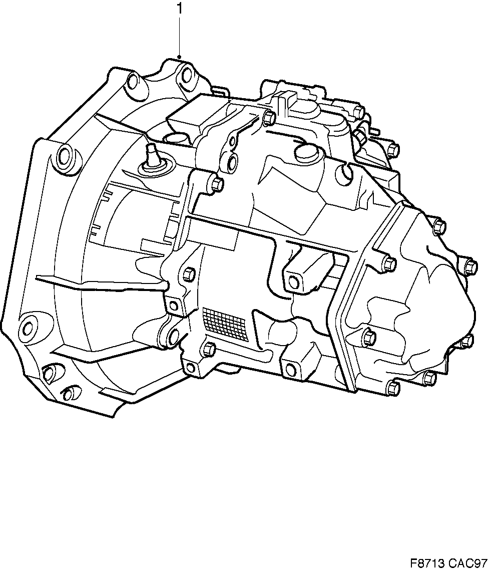 Saab 9-5 (9600) Manual diagram