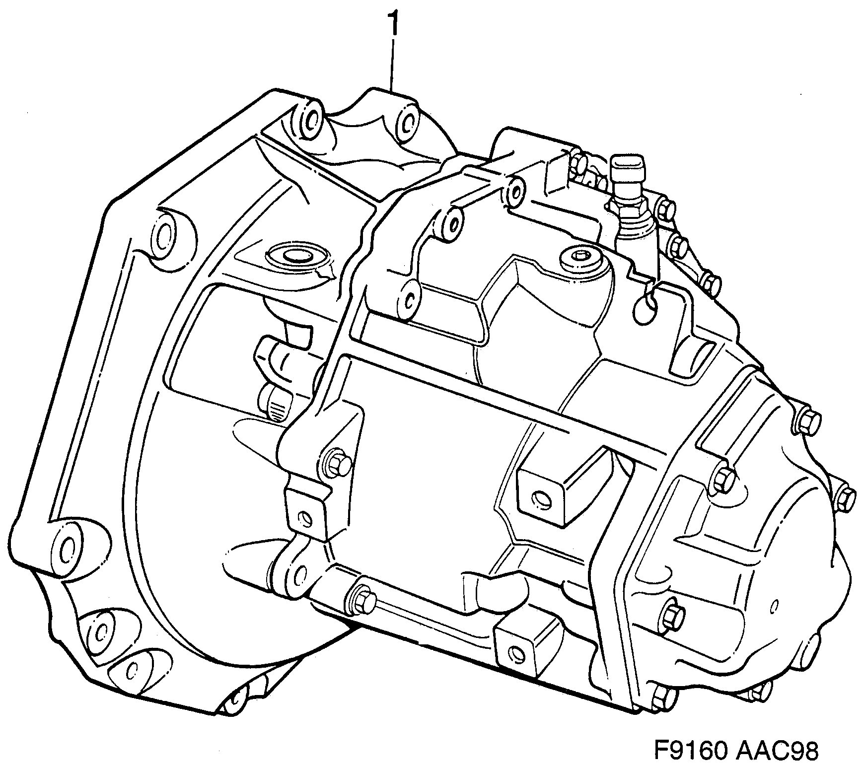 Saab 9-3 (9400) Manual diagram