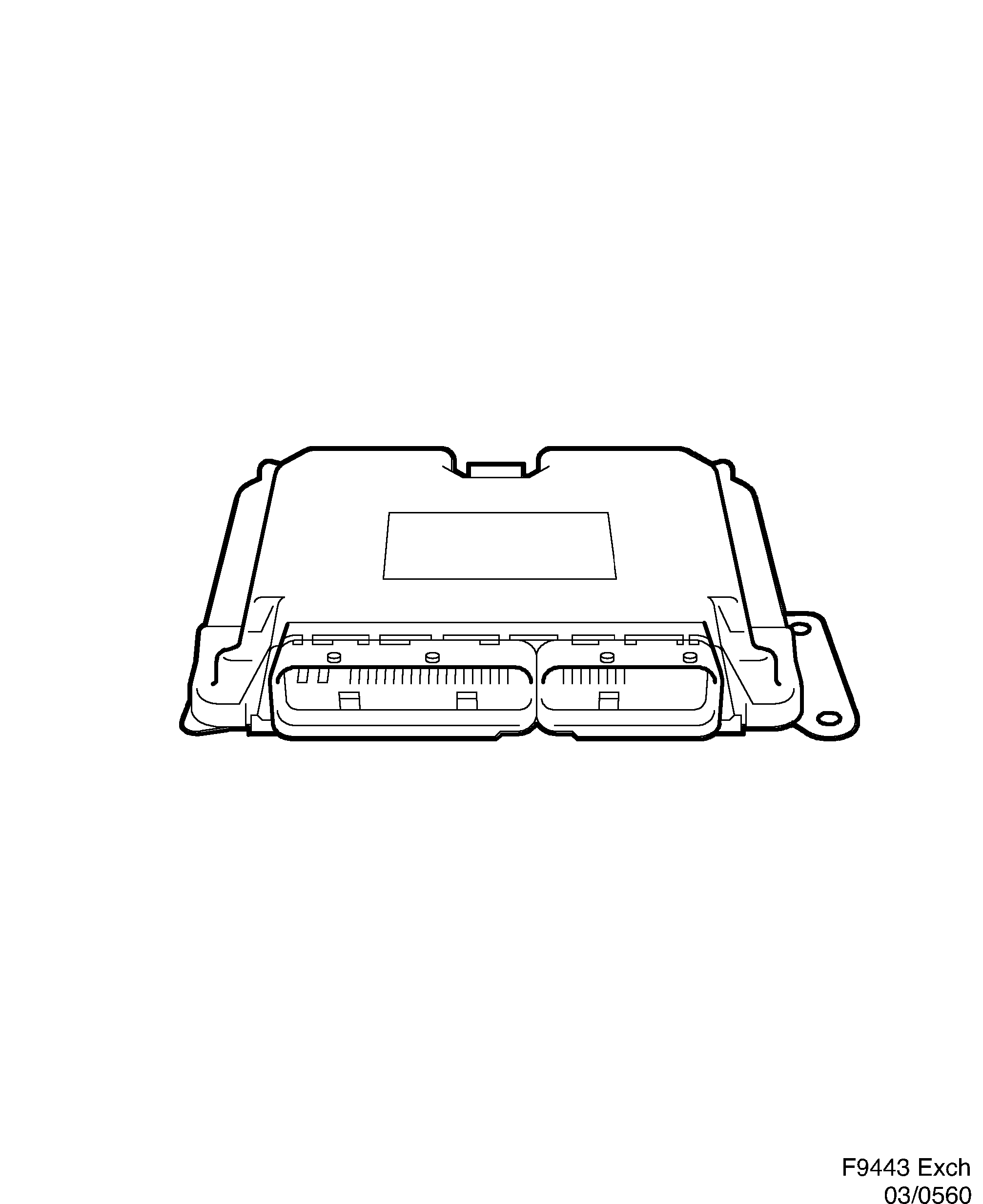 Saab EXCH. EDC diagram