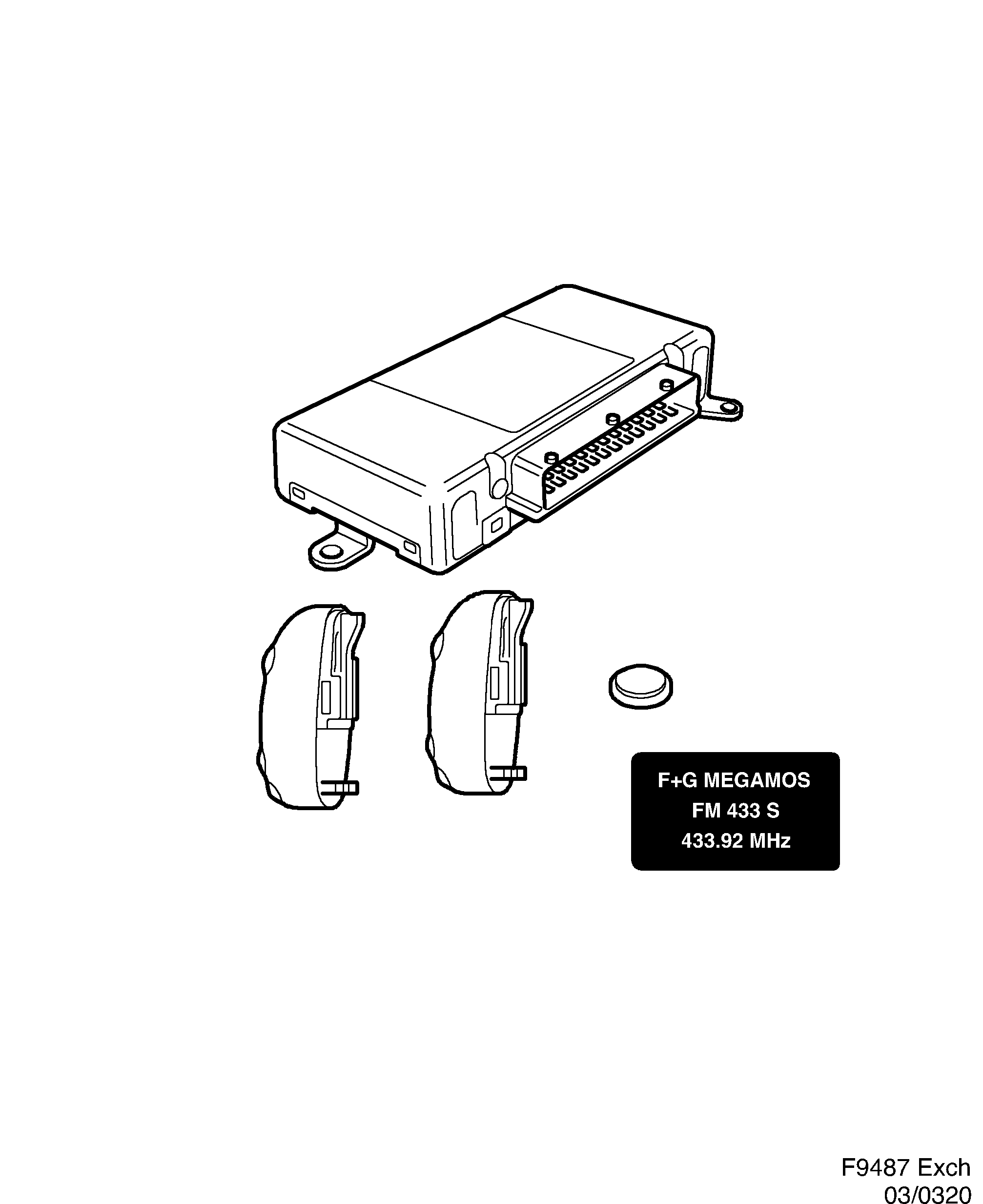 Saab EXCH. TWICE diagram