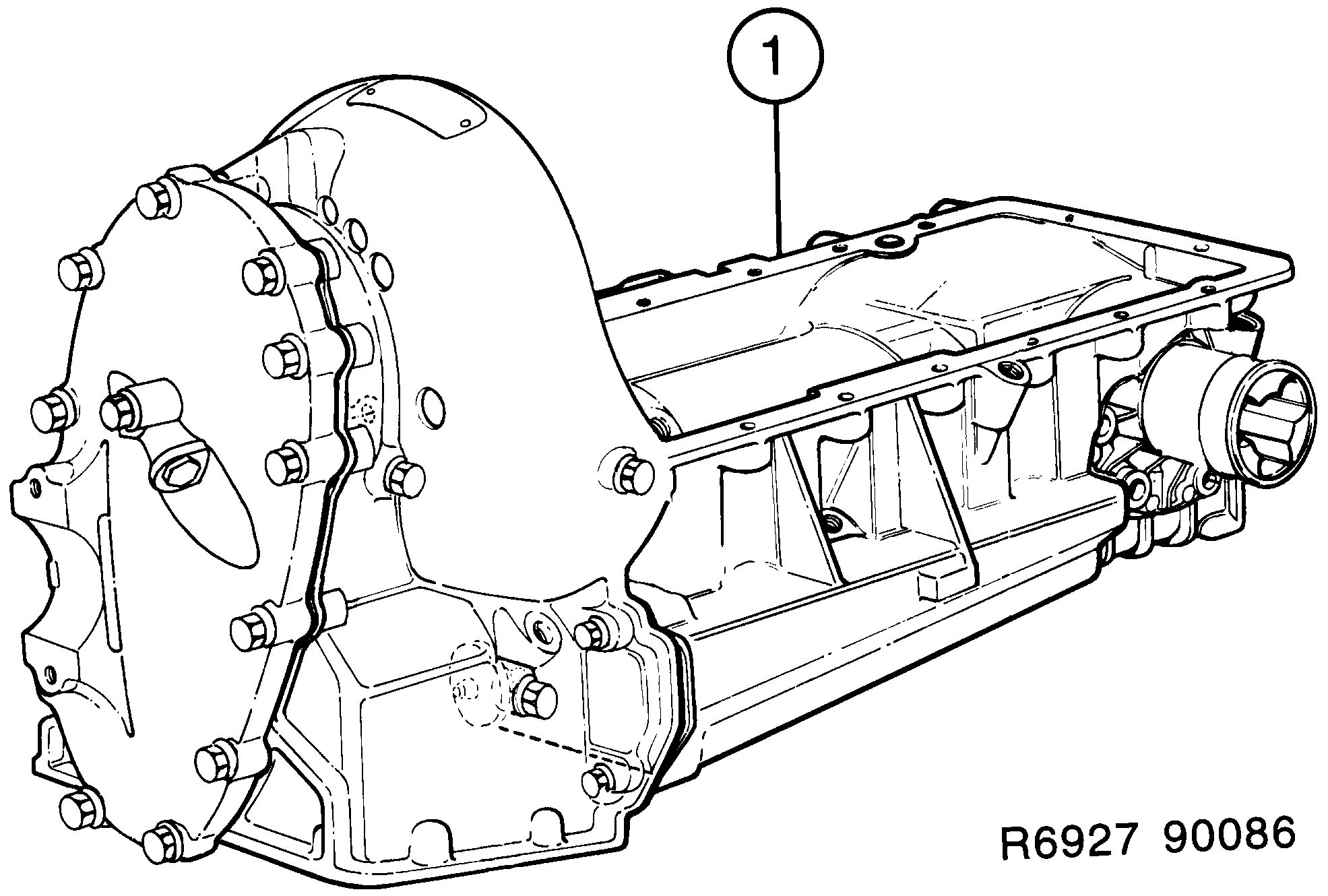 Saab 900 Automatic diagram