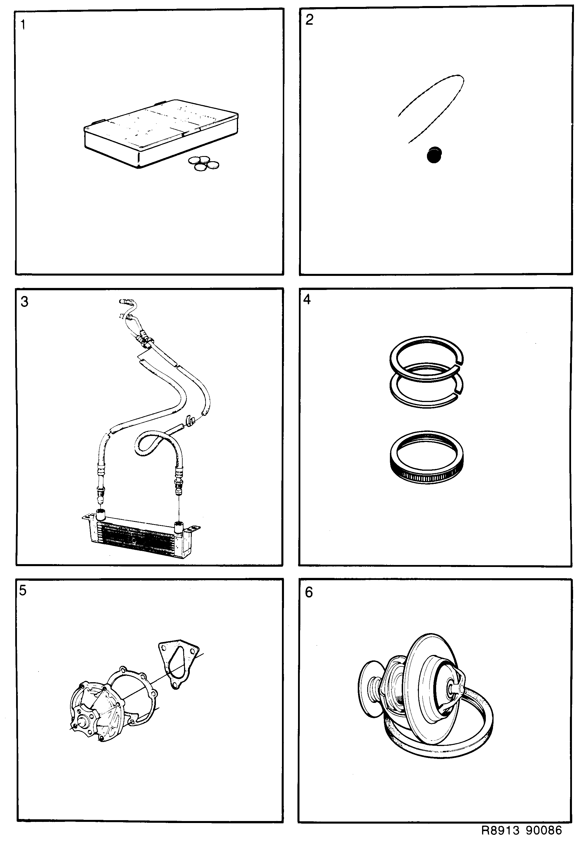 Saab 900 Engine diagram